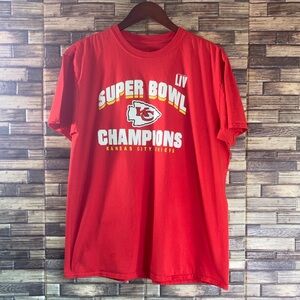 Kansas City Chiefs Super Bowl LIV Champions Gildan T-Shirt Large